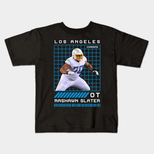 RASHAWN SLATER - OT - LOS ANGELES CHARGERS Kids T-Shirt